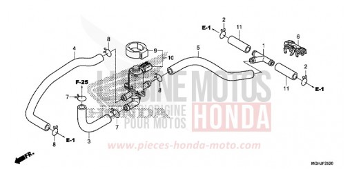 AIR INJECTION CONTROL VALVE VFR1200XJ de 2018